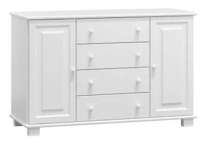 Komoda drewniana sosnowa nr36 g42 biała