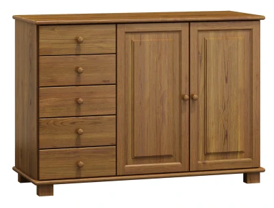 Komoda drewniana sosnowa nr38 dąb