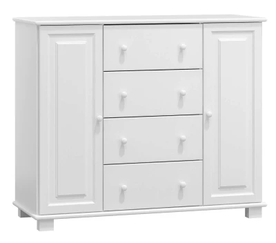 Komoda drewniana sosnowa nr40 g47 biała