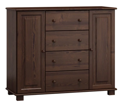 Komoda drewniana sosnowa nr40 g47 orzech
