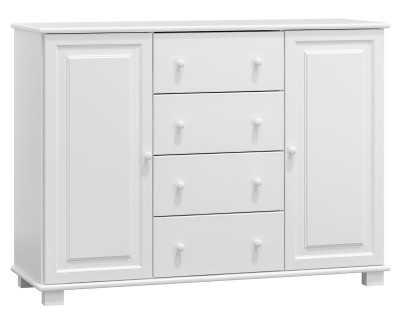 Komoda drewniana sosnowa nr42 g47 biała