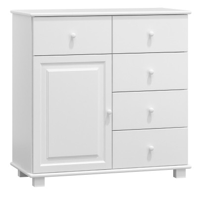 Komoda drewniana sosnowa nr47 g42 biała