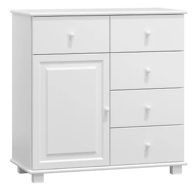 Komoda drewniana sosnowa nr47 g47 biała
