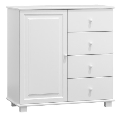 Komoda drewniana sosnowa nr48 g42 biała