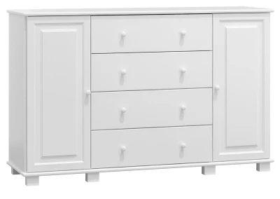 Komoda drewniana sosnowa nr58 g47 biała