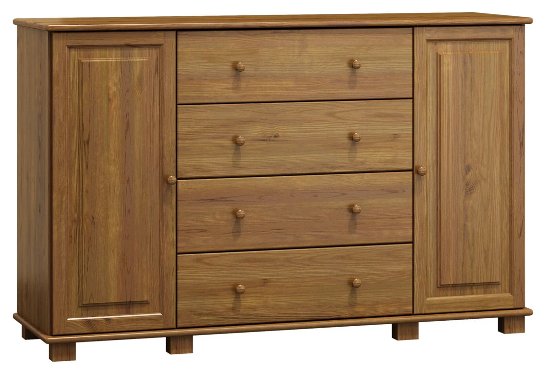 Komoda drewniana sosnowa nr58 g47 dąb