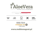Pokrowiec na materac gruby Aloe Vera 80x200