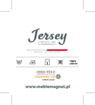 Pokrowiec na materac gruby Jersey pikowany 120x200