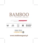 Pokrowiec na materac gruby Bamboo 80x200 