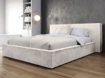  Łóżko tapicerowane z pojemnikiem 140x200 beżowe PRO line 20 Harmony 02