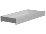 Szuflada pod łóżko sosnowa 150cm biała