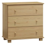 OUTLET - Komoda sosnowa drewniana 3s g47 