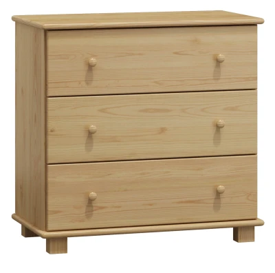 OUTLET - Komoda sosnowa drewniana 3s g47 