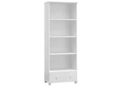 OUTLET - Biblioteczka drewniana nr7 biała 