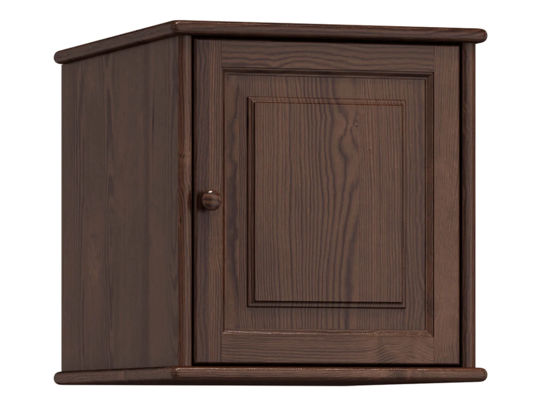 OUTLET - Nadstawka sosnowa nr1 szer. 60cm orzech 