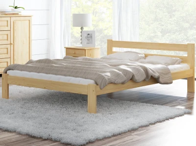 OUTLET - Łóżko drewniane Mato 135x200 eko sosna 