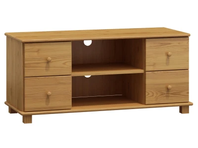 OUTLET - Stolik RTV drewniany nr3 s136 olcha 