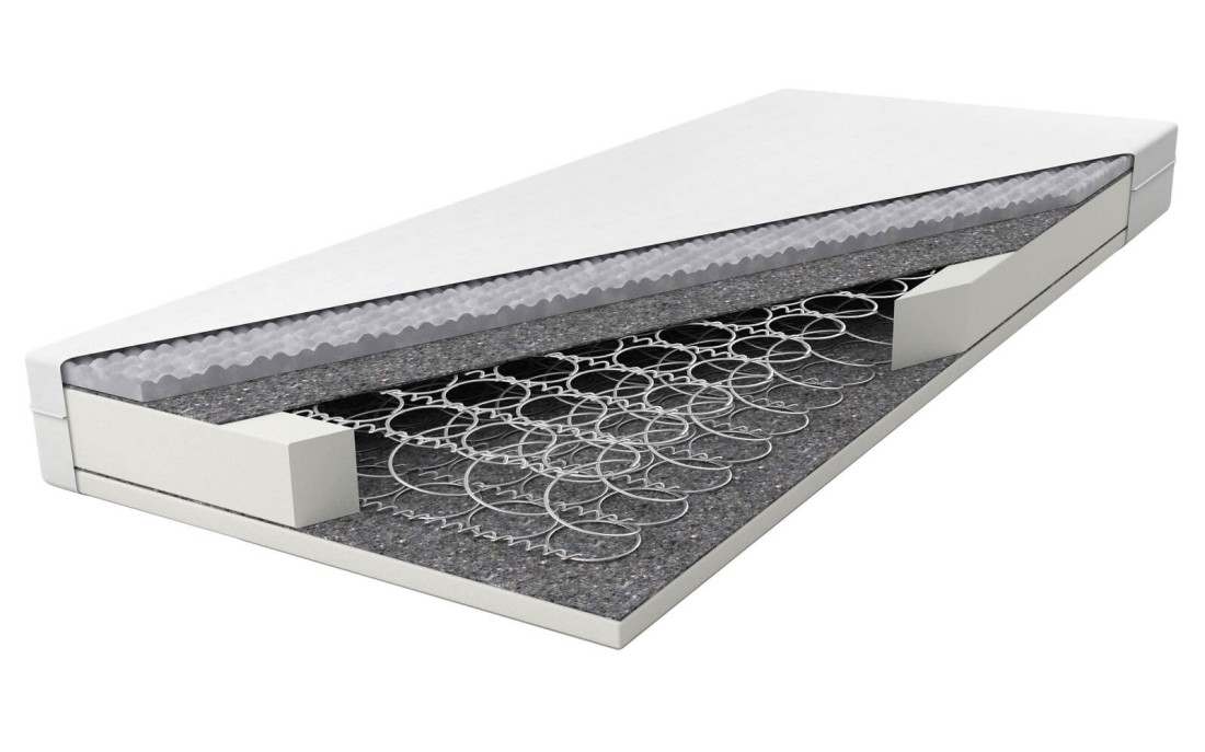 OUTLET - Materac sprężynowy Midea 140x200 molet 