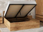 Łóżko DM1 120x200 Craft ze stelażem metalowym podnoszonym i pojemnikiem