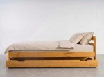 Szuflada pod łóżko sosnowa 198cm olcha