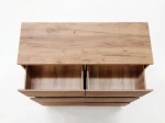 Komoda z szufladami 6S 120x77 cm Fabio Dąb Craft