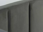 Tapczan dwuosobowy rozkładany 90x200 wysuwany ze stelażami Bluvel 18 Grafitowy Dan