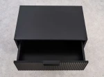 Szafka nocna 2S 60x39 cm Riff Czarna