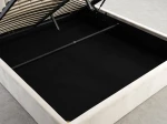  Łóżko tapicerowane z pojemnikiem 140x200 TOP line 9 Bluvel 22 Beżowy
