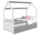 Outlet - Łóżko Domek dziecięce 160x80 dla dzieci biały D3C