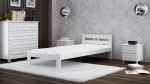 Outlet - Łóżko ekologiczne drewniane Emilia 80x200 Białe