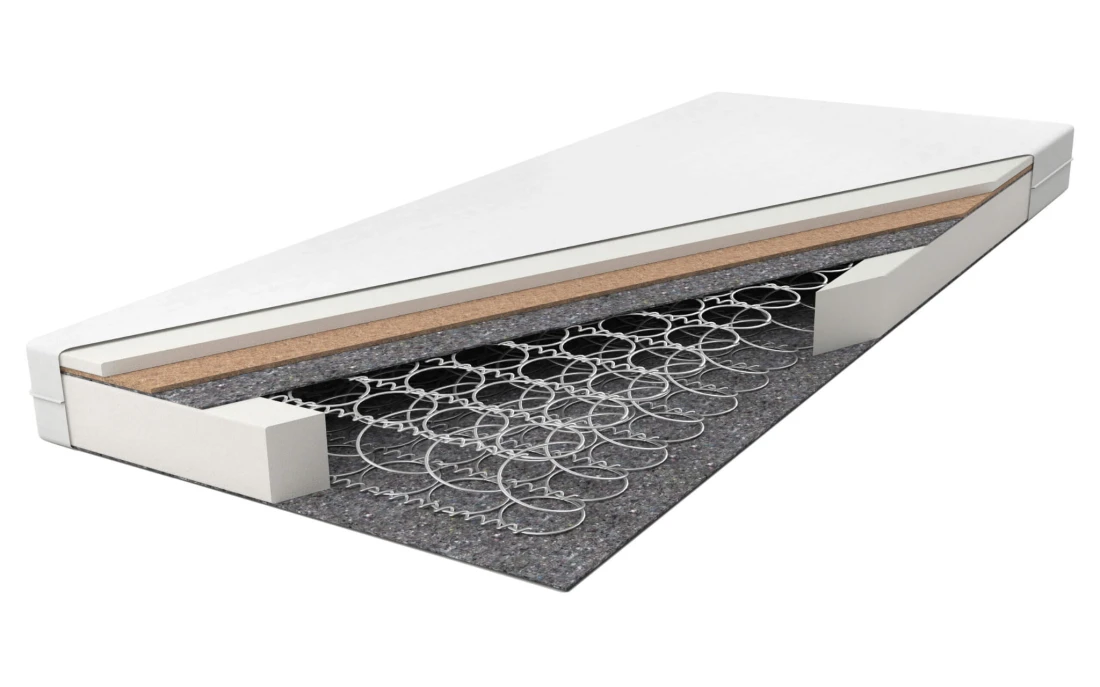 Materac sprężynowy Palmea 140x200 kokos