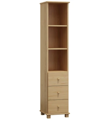 Biblioteczka drewniana nr5 sosna