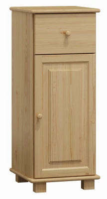 Komoda drewniana sosnowa nr33 g42 drzwiczki sosna