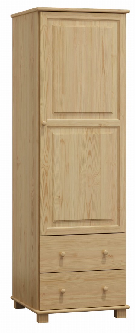 Szafa sosnowa 1D nr4 wieszak sosna